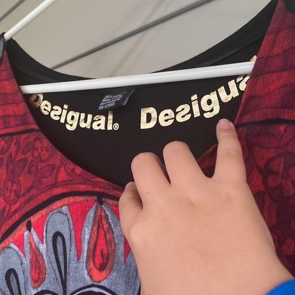 Red and Black Desigual Dress - Picture 2 of 7